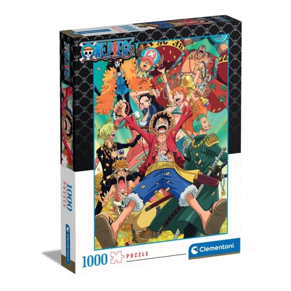Clementoni 39726 - 1000 Teile Puzzle Animé Collection - One Piece