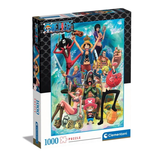 Clementoni 39725 - 1000 Teile Puzzle - Animé Collection - One Piece