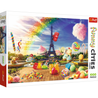 Funny Cities: Süßigkeiten in Paris - Puzzle...