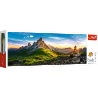 Passo di Giau, Dolomiten - Panorama Puzzle 29038 - 1000...