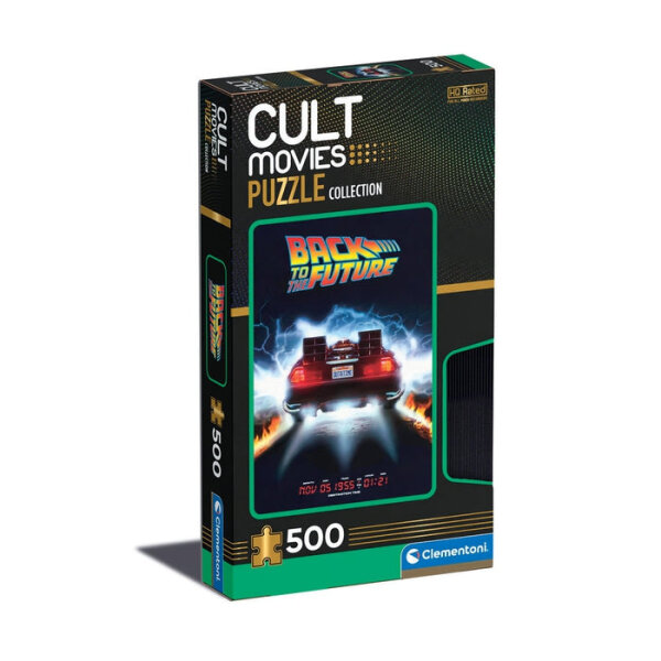 Clementoni 35110 - 500 Teile Puzzle - Kultfilme - Zurück in die Zukunft