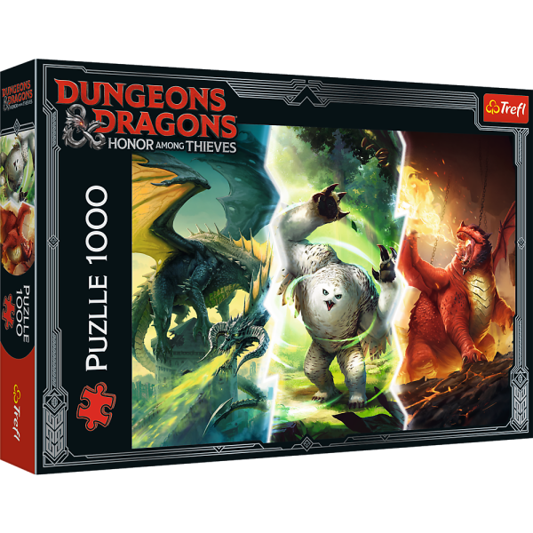 Hasbro Dungeons & Dragons - Puzzle 1000 Teile