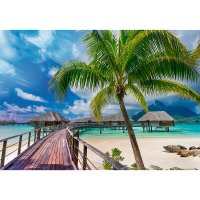 Wanderlust: Paradise Beach, Bora-Bora - UFT Puzzle 1000...