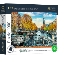 Wanderlust: Herbst in Amsterdam, Niederlande - UFT Puzzle...