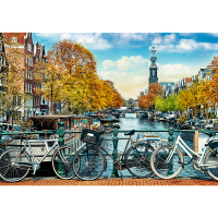 Wanderlust: Herbst in Amsterdam, Niederlande - UFT Puzzle...