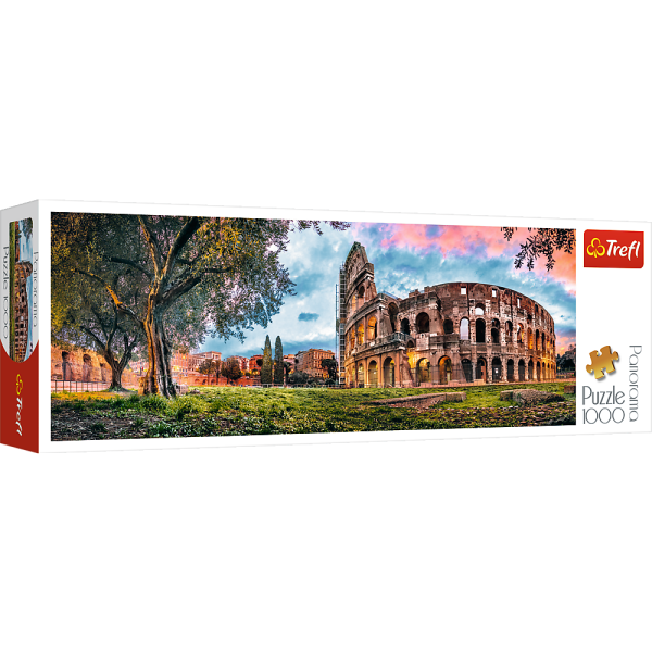 Kolosseum im Morgengrauen - Panorama Puzzle 1000 Teile