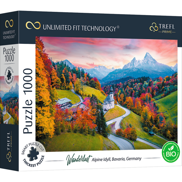 Wanderlust: Alpenidylle, Bayern - UFT Puzzle 1000 Teile