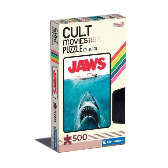 Clementoni 35111 - 500 Teile Puzzle - Kultfilme - Der weiße Hai