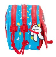 Mickey Mouse - Mäppchen mit 3 Fächern - 21 cm