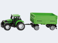 Siku 1606 - Modellfahrzeug Deutz Fahr mit Fortuna 2-Achs...