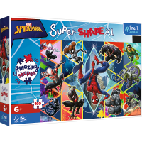 Marvel Spiderman - Junior Super Shape XL Puzzle 160 Teile