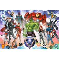Marvel Avengers - Junior Super Shape XL Puzzle 160 Teile