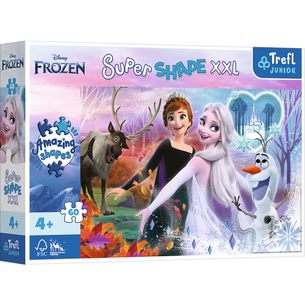 Disney Frozen / Die Eiskönigin - Junior Super Shape XXL Puzzle 60 Teile