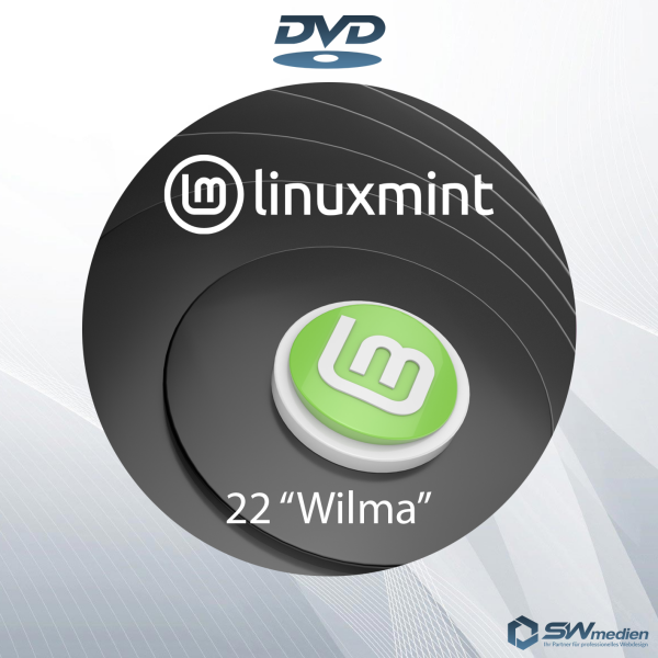 Linux Mint 22 "Wilma" Cinnamon DVD