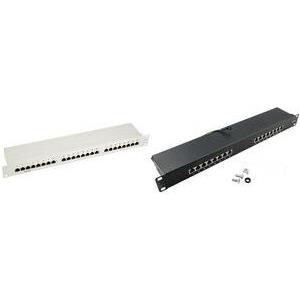 Logilink Patchpanel 16-Port Cat6 STP 19" EconLinie schwarz