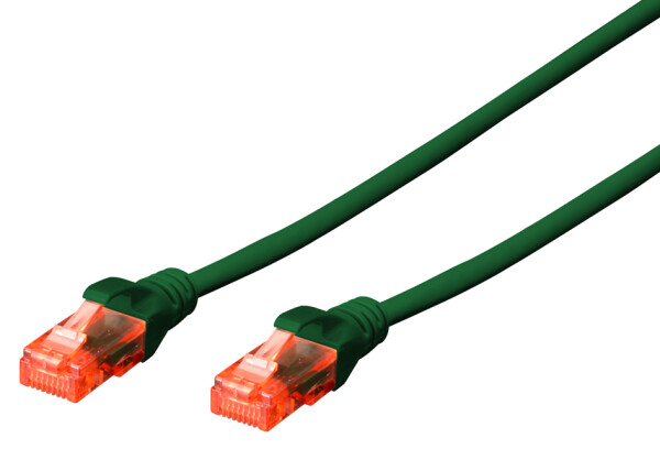 DIGITUS Patchkabel Cat6  U/UTP 2xRJ45  5.0m grau LSZH