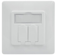 DIGITUS Keystone Frontplatte für Keystone Module...