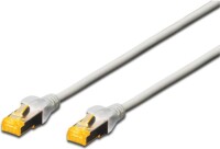 DIGITUS Patchkabel Cat6a S/FTP 2xRJ45 30.0m grau...