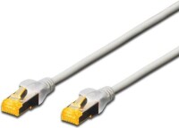 DIGITUS Patchkabel Cat6a S/FTP 2xRJ45 15.0m grau...
