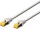 DIGITUS Patchkabel Cat6a S/FTP 2xRJ45 15.0m grau Hebelschutz Polybeutel