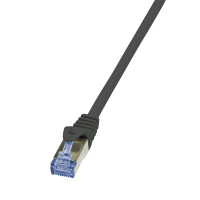Logilink Patchkabel CAT6A  S/FTP AWG26 PIMF 50,00m schw.