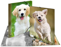 HERMA Sammelmappe A4 Hunde Polypropylen
