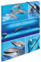 HERMA Sammelmappe A4 Delfine Pappe