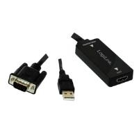 Logilink Konverter VGA m. Audio zu HDMI konform m.High Spee