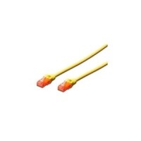 DIGITUS Patchkabel Cat6  U/UTP 2xRJ45  2.0m gelb LSZH
