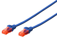 DIGITUS Patchkabel Cat6  U/UTP 2xRJ45 20.0m grau Hebelschutz