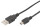 DIGITUS USB 2.0 Anschlusskabel Typ A -mini B St/St  1.0m, sw