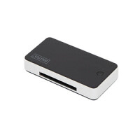 DIGITUS Card Reader USB3.0, extern, schwarz-silber