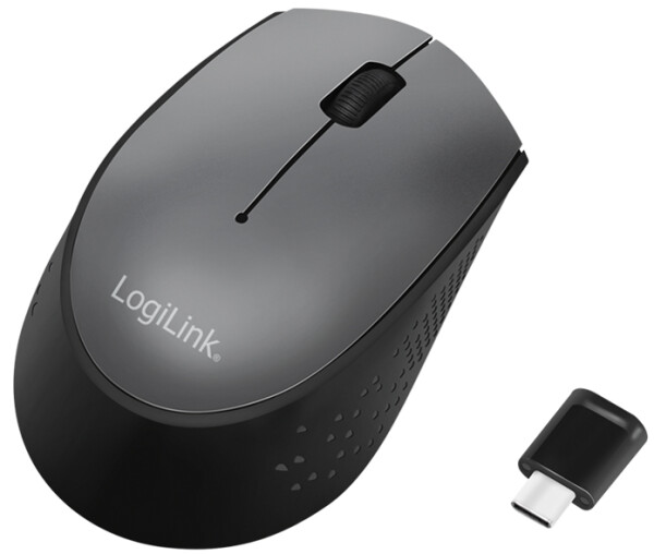 Logilink Maus optisch 3D USB-C 3 Tasten 3200 dpi 2.4