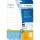 HERMA Adressetiketten Premium A4 weiß 38,1 x 21,2 mm 1625St.