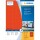 HERMA Etiketten A4 rot 25,4x10 mm Papier matt 18900 St.