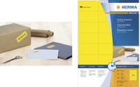 HERMA Etiketten A4 blau 45,7x21,2mm Papier matt 4800 St.