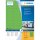 HERMA Etiketten A4 grün 45,7x21,2mm Papier matt 4800 St.