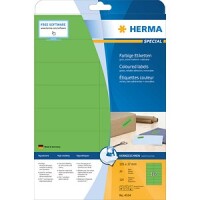 HERMA Etiketten A4 grün 105x37mm Papier matt...