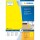 HERMA Etiketten A4 gelb 199,6x143,5mm Papier matt 1400 St.