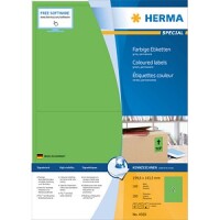 HERMA Etiketten A4 grün 199,6x143,5mm Papier matt 1400 St.