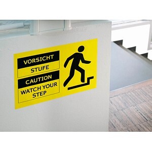 HERMA Signal-Etiketten A4 99,1x42,3 mm gelb Folie  300 St.