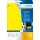 HERMA Signal-Etiketten A4 99,1x42,3 mm gelb Folie  300 St.