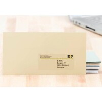 HERMA Etiketten transp. matt A4 99,1x38,1 mm Folie  350 St.