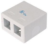 DIGITUS Gehäuse für Keystone 2xKeystone,...