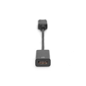 DIGITUS DisplayPort Adapter DPort -> HDMI St/Bu 0,2m aktiv