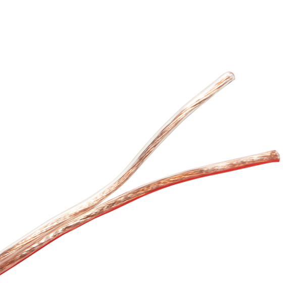 Logilink Lautsprecherkabel, 2x0.75 mm2, 100 m transparent