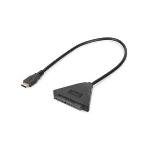 DIGITUS USB 3.0 Adapterkabel Typ C -SATA 3 6GB St/Bu 0.1m sw