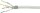 Logilink Netzwerk Verlegekabel S/FTP Cat.6, PVC, weiß, 50m