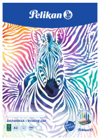 Pelikan Zeichenblock A2 100g/m  10 Bl.  C2/10  chlorfrei wei