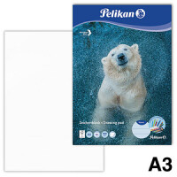 Pelikan Zeichenblock A3 100g/m  10 Bl.  C3/10  chlorfrei wei